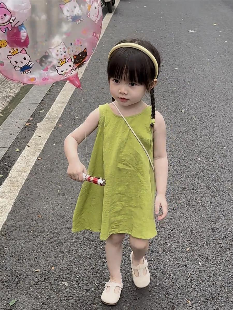 Girls Summer Cotton Dress