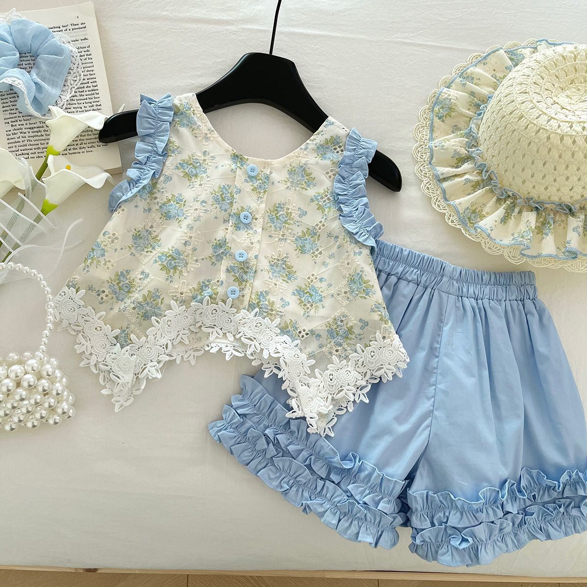 Girls Summer Two-Piece Outfit