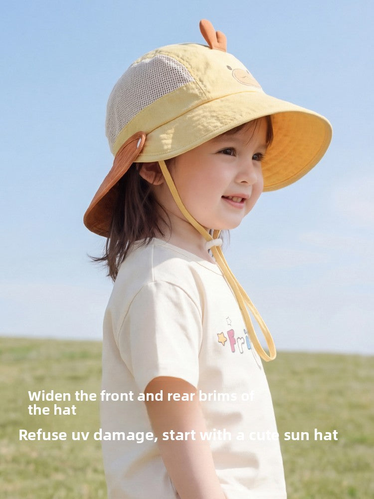 Girls' sun hat