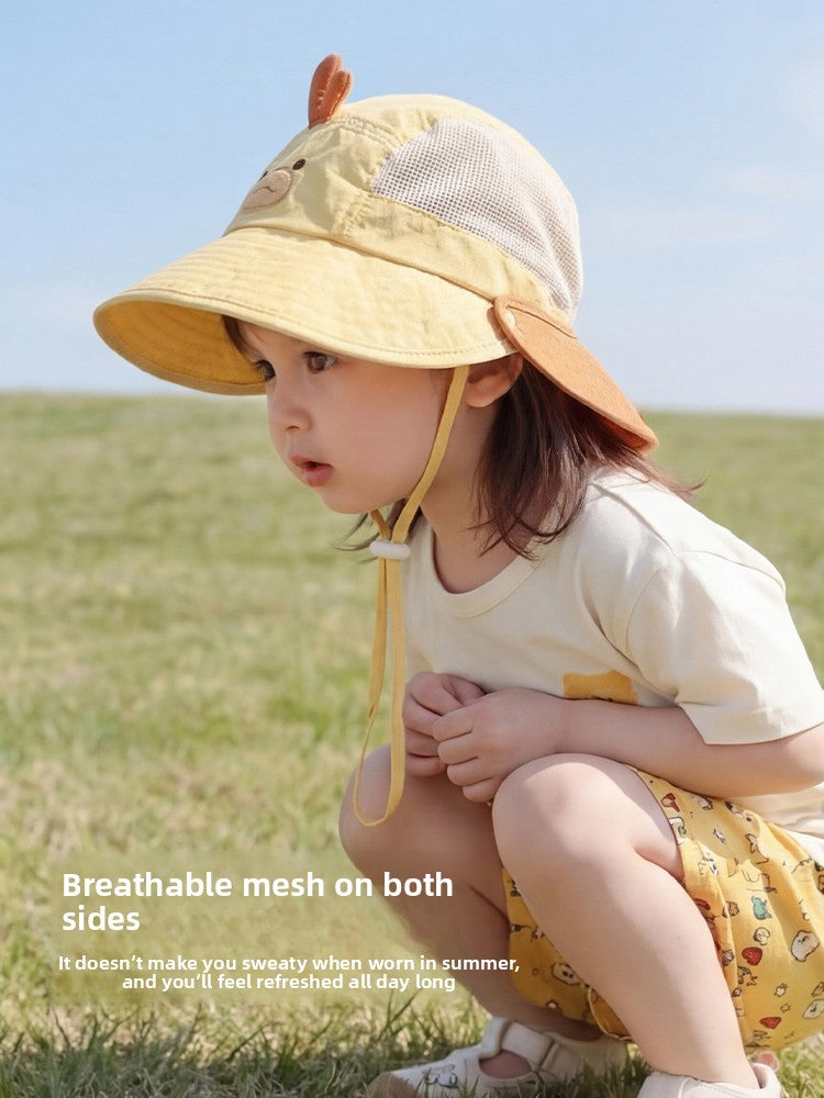 Girls' sun hat