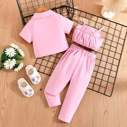 Girls Three-Piece Blazer
