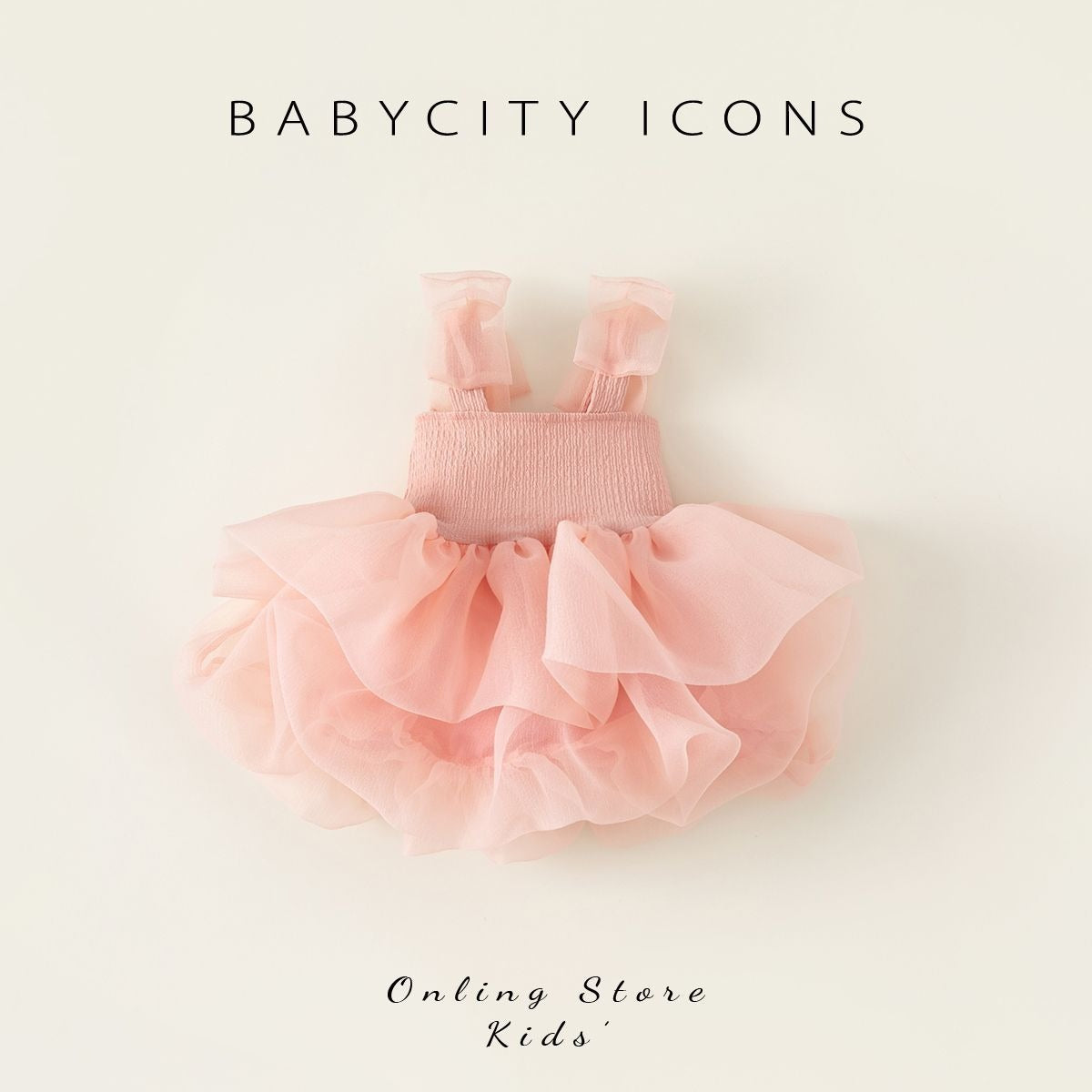 Girls Tulle Princess Dress with Bow