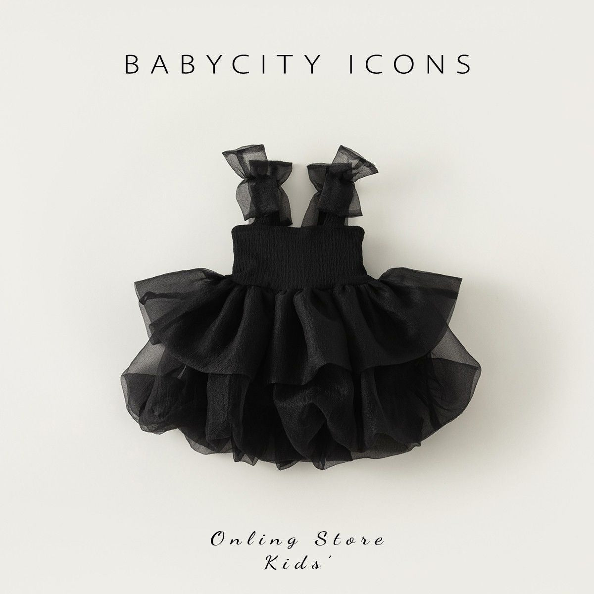 Girls Tulle Princess Dress with Bow