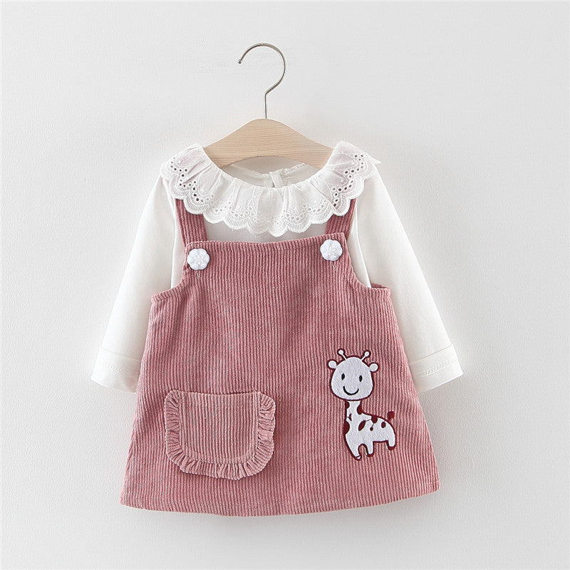 Girls Two-Piece Skirt Set