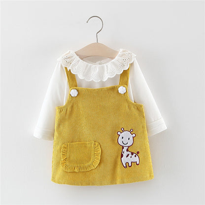 Girls Two-Piece Skirt Set