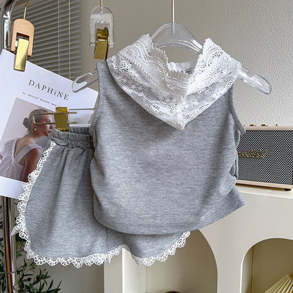 Girls' Vest suit