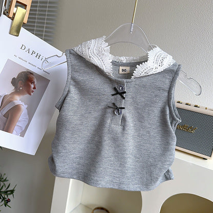 Girls' Vest suit