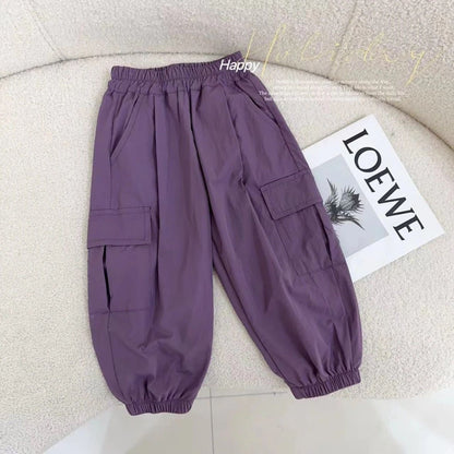 Girls' work pants