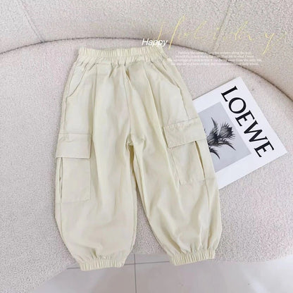 Girls' work pants
