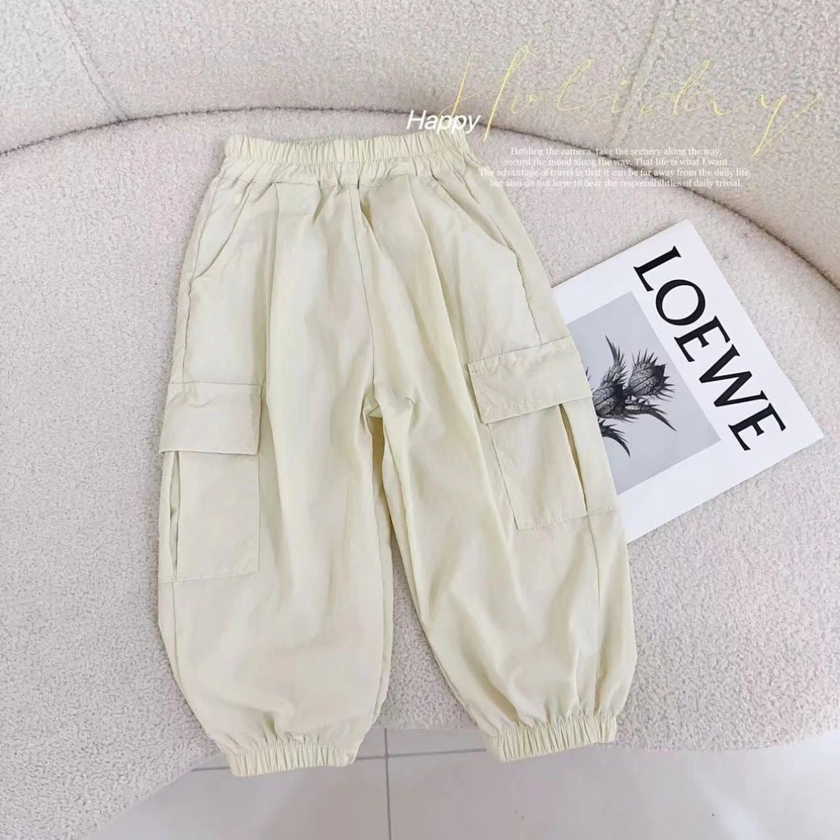 Girls' work pants
