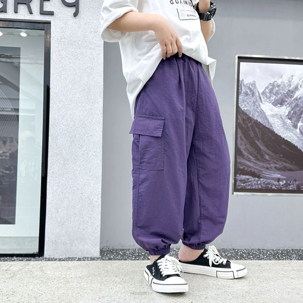 Girls' work pants