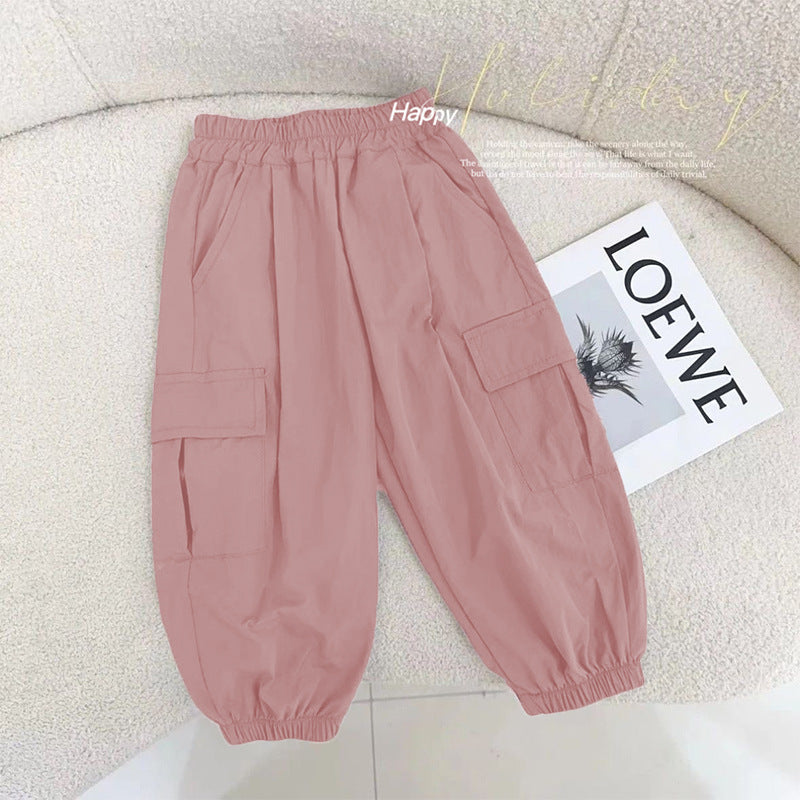 Girls' work pants