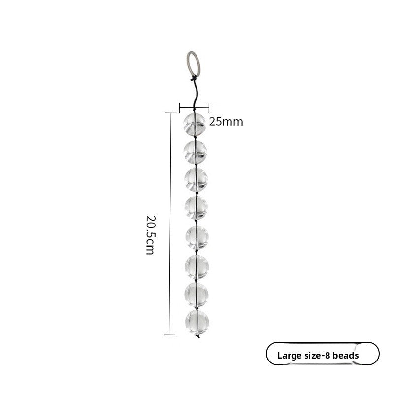 Glass Anal Beads