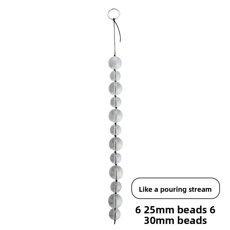 Glass Anal Beads