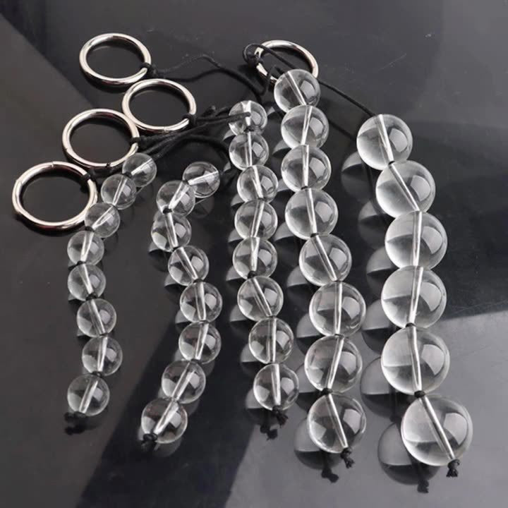 Glass Anal Beads