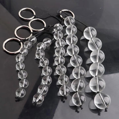 Glass Anal Beads