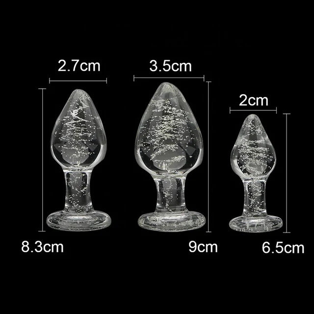 Glass Anal Plug