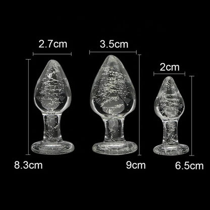 Glass Anal Plug