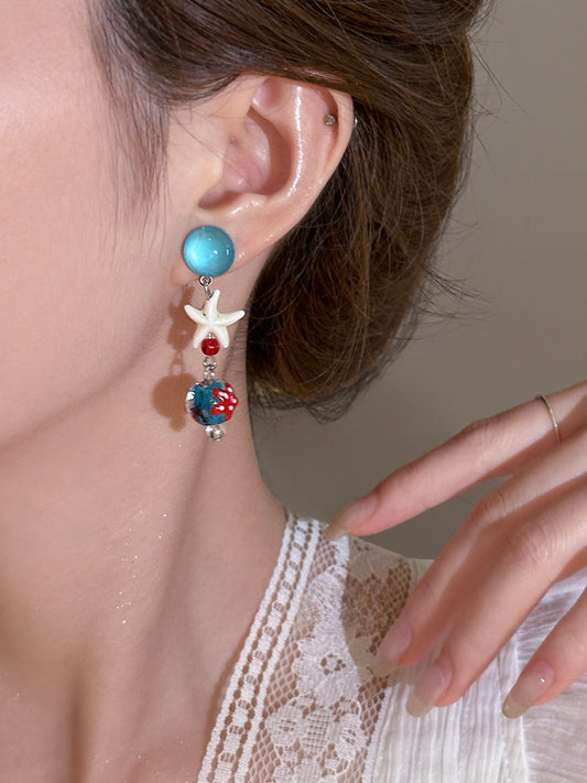Glass Bead Earrings