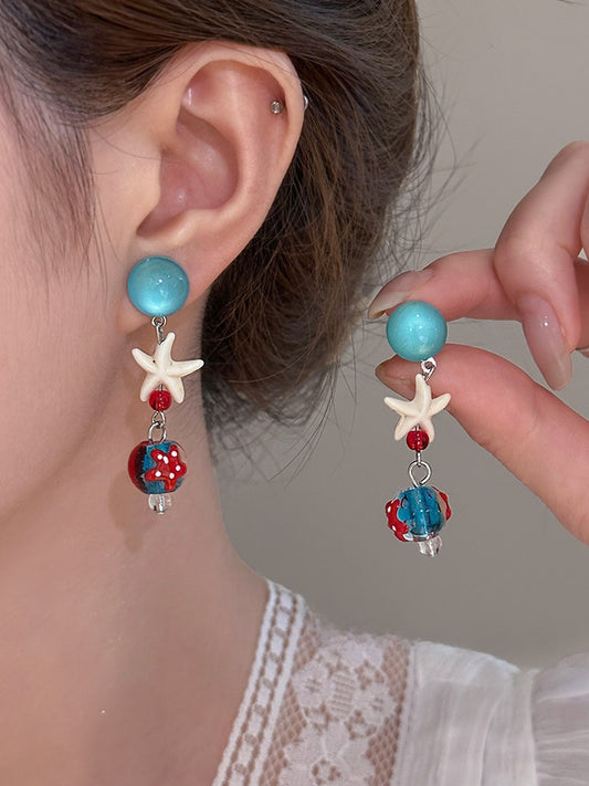 Glass Bead Earrings