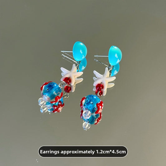 Glass Bead Earrings