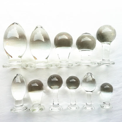 Glass beaded set