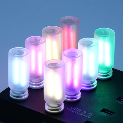 Glass bottle night light