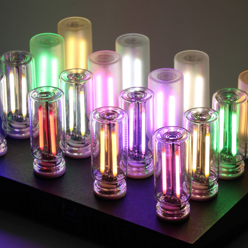 Glass bottle night light