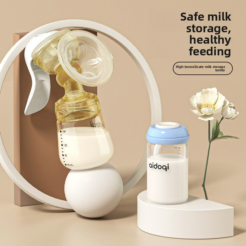 Glass Breast Milk Storage Bottle