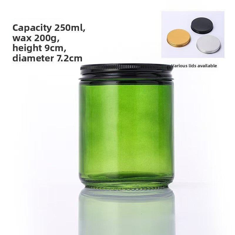 Glass candlestick