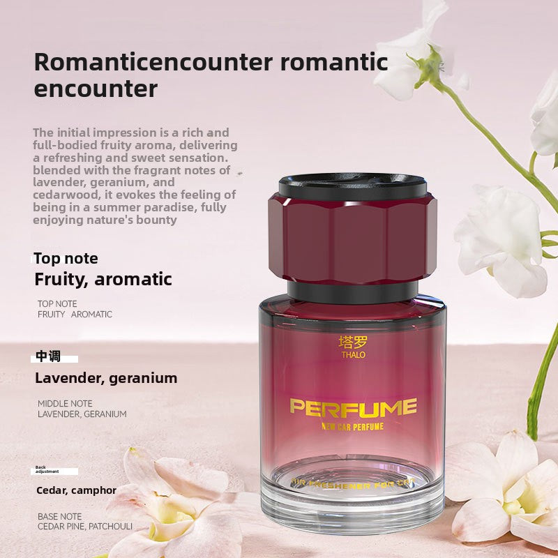 Glass Car Aromatherapy Diffuser with Long-Lasting Fragrance