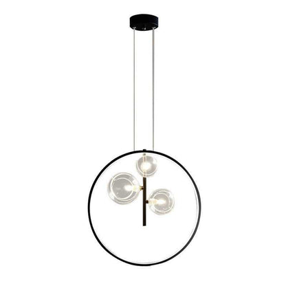 Glass Chandelier Lamp