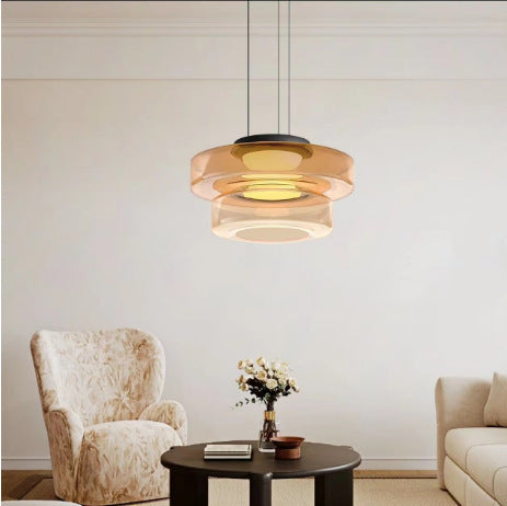 Glass Chandelier Light