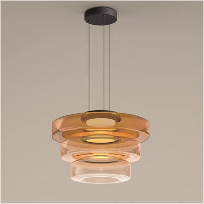 Glass Chandelier Light