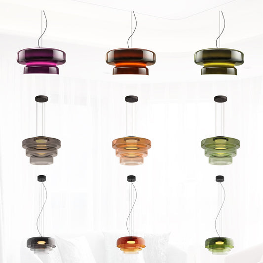 Glass Chandelier Light