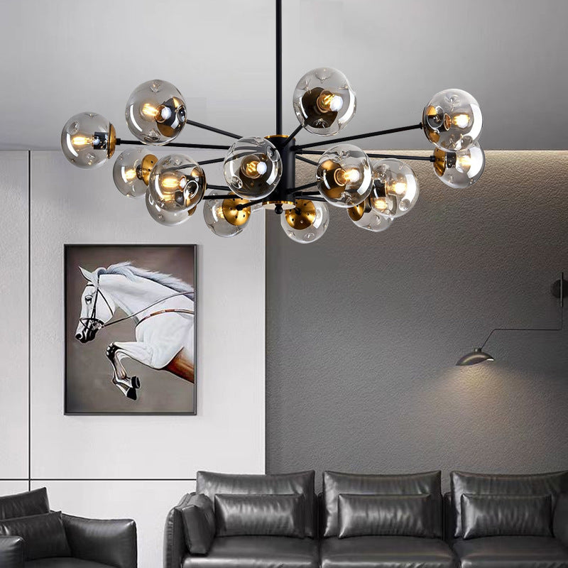 Glass Chandelier Light