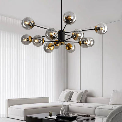Glass Chandelier Light