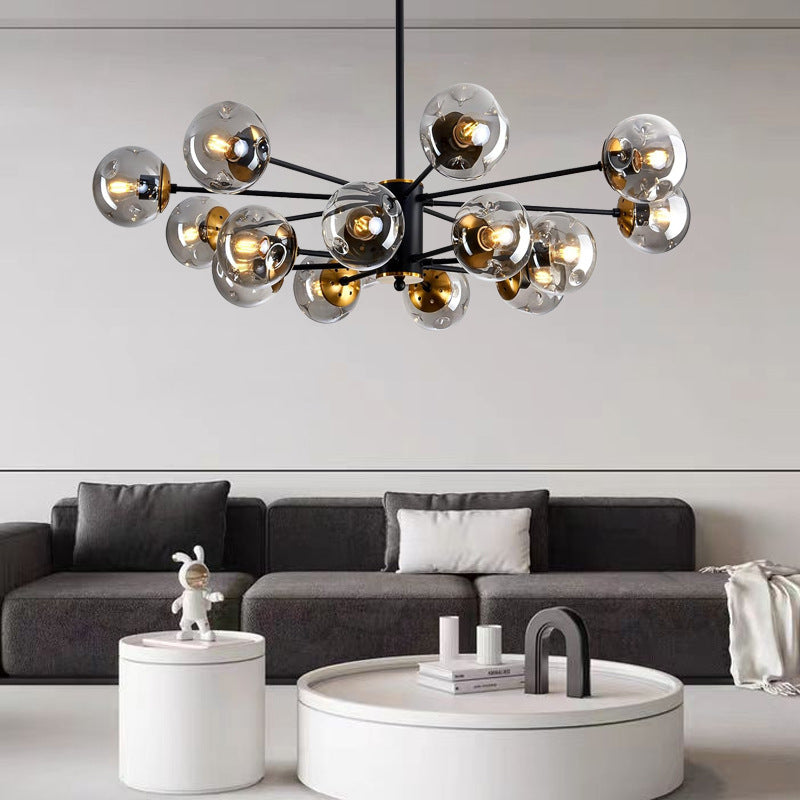 Glass Chandelier Light