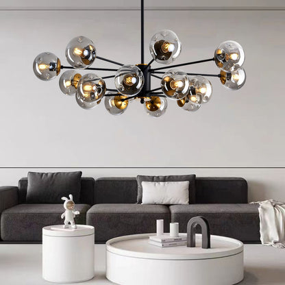 Glass Chandelier Light