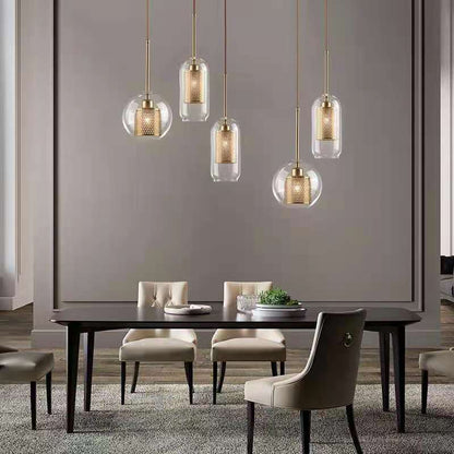 Glass Chandelier