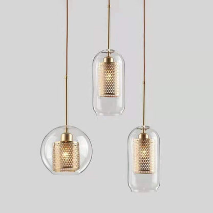 Glass Chandelier