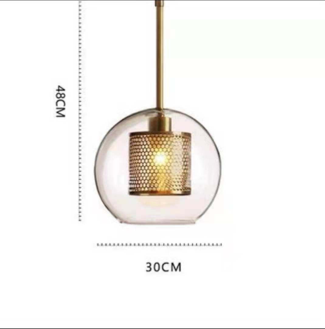 Glass Chandelier