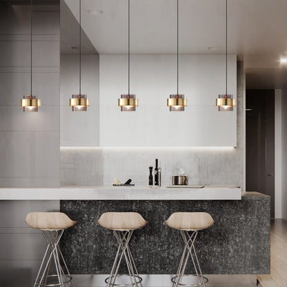 glass chandelier