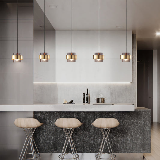 glass chandelier