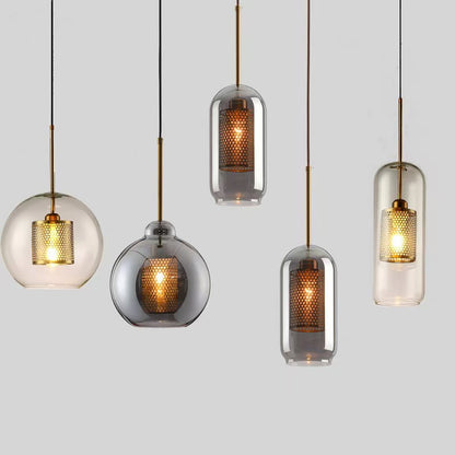Glass Chandelier