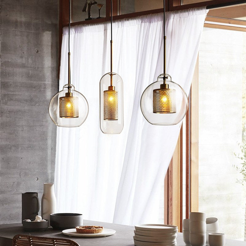 Glass Chandelier