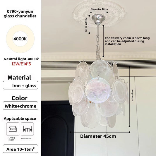 Glass Chandelier