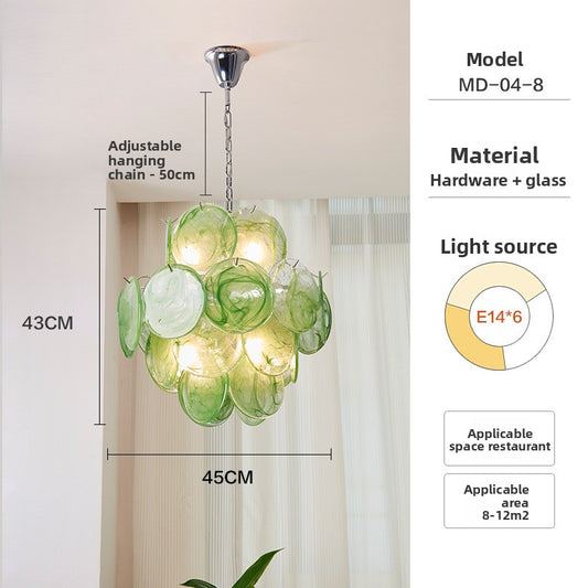Glass Chandelier