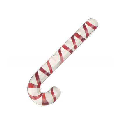 Glass Christmas Tree Crutch Shape Anal Plug Adult Sex Toy