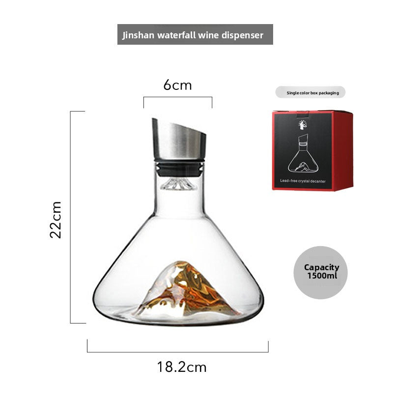 glass decanter